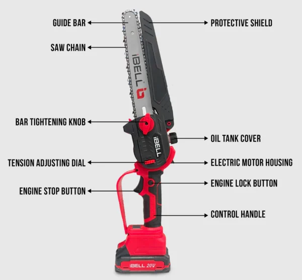 CORDLESS CHAIN SAW - Image 2